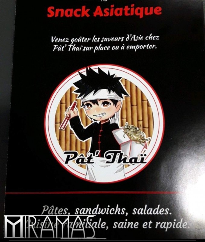 Restaurant spécialisé dans les plats de pâtes thaï revisitées Miramas Pat'Thaï